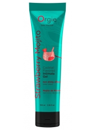 Съедобный интимный гель Orgie Lube Tube Cocktail Strawberry Mojito - 100 мл. - ORGIE - купить с доставкой в Шахтах