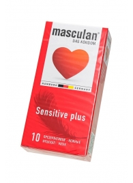 Презервативы Masculan Sensitive plus - 10 шт. - Masculan - купить с доставкой в Шахтах