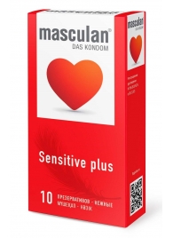 Презервативы Masculan Sensitive plus - 10 шт. - Masculan - купить с доставкой в Шахтах