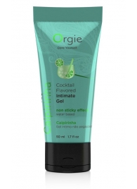 Съедобный интимный гель Orgie Lube Tube Cocktail Caipirinha - 50 мл. - ORGIE - купить с доставкой в Шахтах