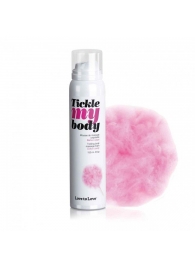 Массажная хрустящая пенка Tickle My Body Cotton Candy с ароматом сладкой ваты - 150 мл. - Love to Love - купить с доставкой в Шахтах