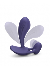 Темно-синий вибромассажер Witty P G Vibrator with Remote Control - Love to Love - в Шахтах купить с доставкой