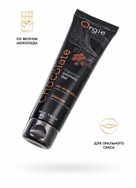 Интимный гель на водной основе Lube Tube Chocolate с шоколадным вкусом - 100 мл. - ORGIE - купить с доставкой в Шахтах