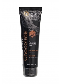 Интимный гель на водной основе Lube Tube Chocolate с шоколадным вкусом - 100 мл. - ORGIE - купить с доставкой в Шахтах