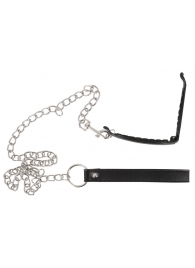 Зажим для половых губ с поводком Pussy Clamp With A Leash - Orion - купить с доставкой в Шахтах