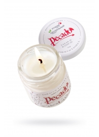 Массажная свеча Tobacco Vanilla - 35 мл. - Pecado - купить с доставкой в Шахтах