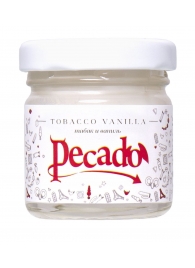 Массажная свеча Tobacco Vanilla - 35 мл. - Pecado - купить с доставкой в Шахтах