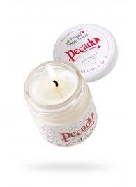 Массажная свеча Brandy   Pear - 35 мл. - Pecado - купить с доставкой в Шахтах