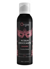 Хрустящая пенка для массажа Orgie Acqua Croccante Sakura с ароматом сакуры - 150 мл. - ORGIE - купить с доставкой в Шахтах