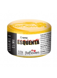 Возбуждающий крем Esquenta с разогревающим эффектом - 3,5 гр. - HotFlowers - купить с доставкой в Шахтах