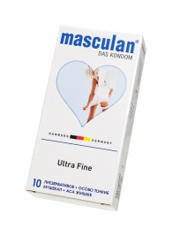Ультратонкие презервативы Masculan Ultra Fine с обильной смазкой - 10 шт. - Masculan - купить с доставкой в Шахтах