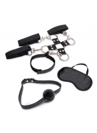 Набор для фиксации из 7 предметов Hogtie   Ball Gag Kit - Lux Fetish - купить с доставкой в Шахтах