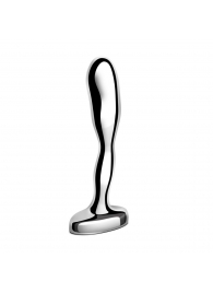 Стальной стимулятор простаты Stainless Steel Prostate Plug - 11,5 см. - b-Vibe - в Шахтах купить с доставкой