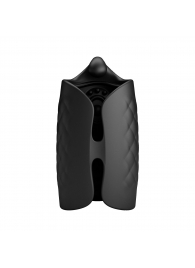 Черный мастурбатор с вибростимуляцией головки Black Glans Trainer - Baile - в Шахтах купить с доставкой
