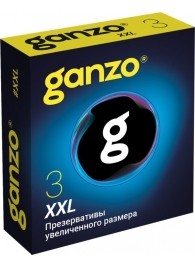 Презервативы увеличенного размера Ganzo XXL - 3 шт. - Ganzo - купить с доставкой в Шахтах
