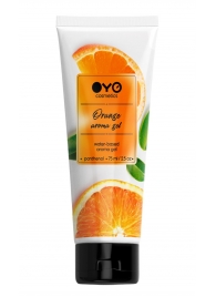 Лубрикант на водной основе OYO Aroma Gel Orange с ароматом апельсина - 75 мл. - OYO - купить с доставкой в Шахтах