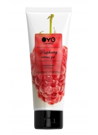Лубрикант на водной основе OYO Aroma Gel Raspberry с ароматом малины - 75 мл. - OYO - купить с доставкой в Шахтах