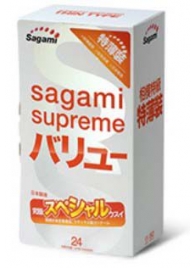 Ультратонкие презервативы Sagami Xtreme SUPERTHIN - 24 шт. - Sagami - купить с доставкой в Шахтах