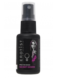 Возбуждающий спрей для женщин Erotist Secret Desire - 30 мл. - Erotist Libido Booster - купить с доставкой в Шахтах