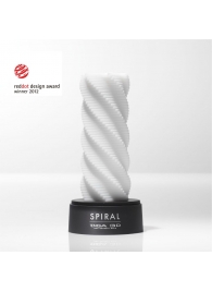 Белый 3D мастурбатор SPIRAL - Tenga - в Шахтах купить с доставкой