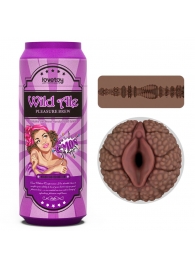Коричневый мастурбатор-вагина Pleasure Brew Masturbator-Wild Ale в банке - Lovetoy - в Шахтах купить с доставкой