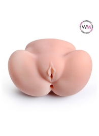 Реалистичный мастурбатор с двумя функциональными отверстиями - Erowoman-Eroman - в Шахтах купить с доставкой