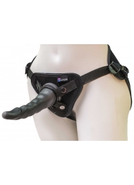 Комплект из трусиков Harness и двух насадок - 20,5 и 18 см. - LOVETOY (А-Полимер) - купить с доставкой в Шахтах