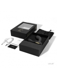Чёрный перезаряжаемый стимулятор простаты Bruno Black - Lelo - в Шахтах купить с доставкой