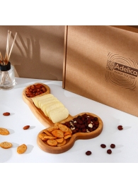 Деревянное блюдо для подачи в форме члена (32,5 х 20 х 1,7 см) - Сима-Ленд - купить с доставкой в Шахтах