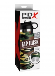 Мастурбатор в камуфляжной колбе Fap Flask - Pipedream - в Шахтах купить с доставкой