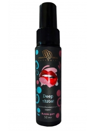 Спрей для горла Deep Throat с десенсибилизирующим эффектом и вкусом бабл-гам - 50 мл. - БиоМед - купить с доставкой в Шахтах