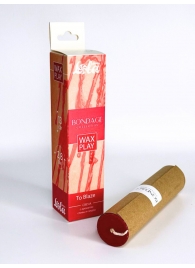 Низкотемпературная свеча для тактильной практики Wax Play To Blaze - Lola Games - купить с доставкой в Шахтах