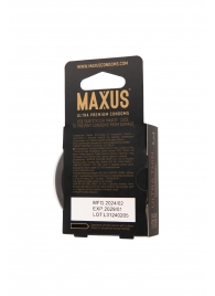 Ультратонкие презервативы MAXUS AIR Ultra Thin - 3 шт. - Maxus - купить с доставкой в Шахтах