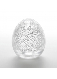 Мастурбатор-яйцо Keith Haring EGG PARTY - Tenga - в Шахтах купить с доставкой