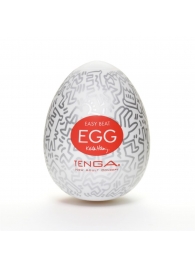 Мастурбатор-яйцо Keith Haring EGG PARTY - Tenga - в Шахтах купить с доставкой