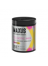 Цветные ароматизированные презервативы MAXUS Exotic Mix - 15 шт. - Maxus - купить с доставкой в Шахтах