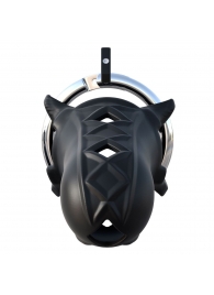 Черный замок верности Extreme Silicone Cock Blocker - Pipedream - купить с доставкой в Шахтах