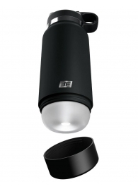 Черный мастурбатор в виде бутылки Fap Flask - Pipedream - в Шахтах купить с доставкой