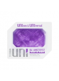 Фиолетовый мастурбатор-стимулятор Tenga Uni Amethyst - Tenga - в Шахтах купить с доставкой