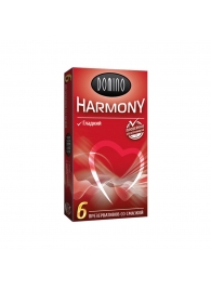 Гладкие презервативы Domino Harmony - 6 шт. - Domino - купить с доставкой в Шахтах