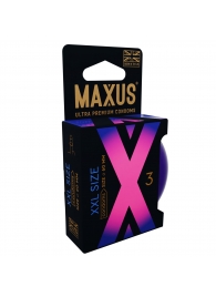 Презервативы Maxus XXL увеличенного размера - 3 шт. - Maxus - купить с доставкой в Шахтах