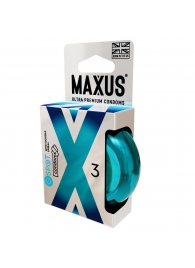 Презервативы Maxus G spot с двойной спиралью - 3 шт. - Maxus - купить с доставкой в Шахтах