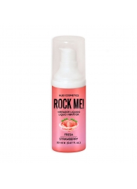 Жидкий вибратор Nuei Rock Me! с ароматом клубники - 20 мл. - Nuei cosmetics - купить с доставкой в Шахтах
