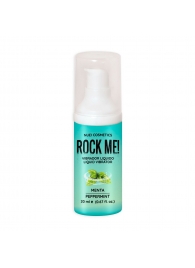 Жидкий вибратор Nuei Rock Me! с ароматом мяты - 20 мл. - Nuei cosmetics - купить с доставкой в Шахтах