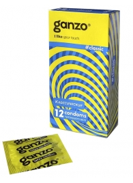 Классические презервативы с обильной смазкой Ganzo Classic - 12 шт. - Ganzo - купить с доставкой в Шахтах