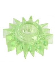 Зеленое эрекционное кольцо-солнце - Toyfa Basic - в Шахтах купить с доставкой