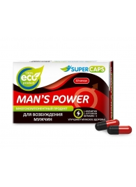 Возбуждающее средство Man’s power - 10 капсул (+1 в подарок) - SuperCaps - купить с доставкой в Шахтах