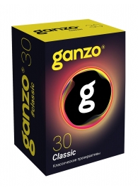 Классические презервативы с обильной смазкой Ganzo Classic - 30 шт. - Ganzo - купить с доставкой в Шахтах