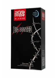 Презервативы с точками Elasun Big Dotted - 10 шт. - Elasun - купить с доставкой в Шахтах