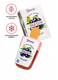 Охлаждающий бальзам для губ «Томный поцелуй» с ароматом черной смородины - 5 мл. - ToyFa - купить с доставкой в Шахтах